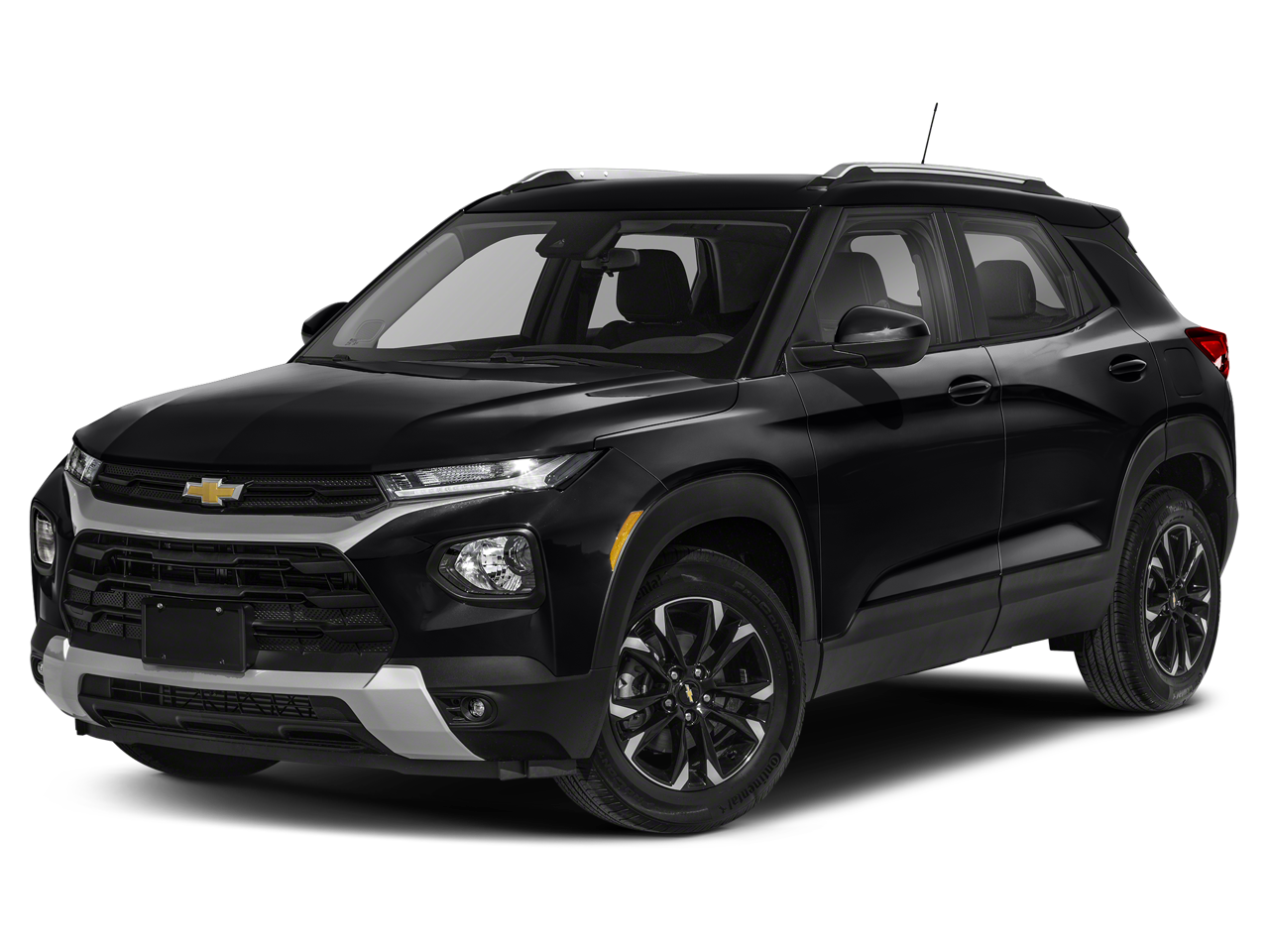 2023 Chevrolet Trailblazer LT in Summit White — front three-quarter view