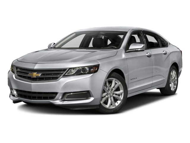 2017 Chevrolet Impala LT in Silver Ice Metallic — front three-quarter view