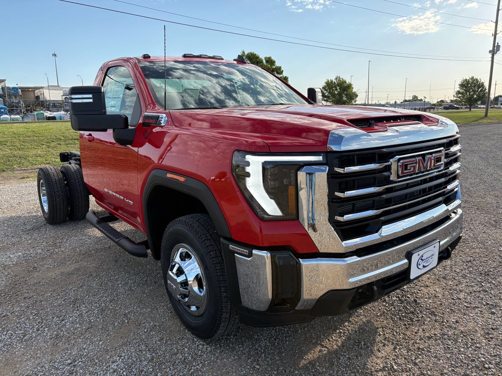 2026 GMC Sierra 3500 HD Chassis Cab — rear three-quarter view