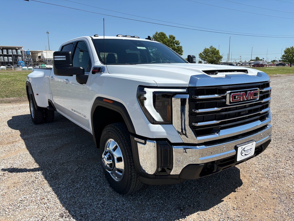 2026 GMC Sierra 3500 HD — rear three-quarter view