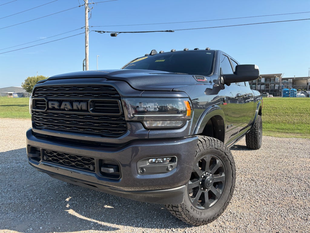 2022 RAM 2500 Limited Mega Cab 4x4 6'4" Box in Gray — front three-quarter view
