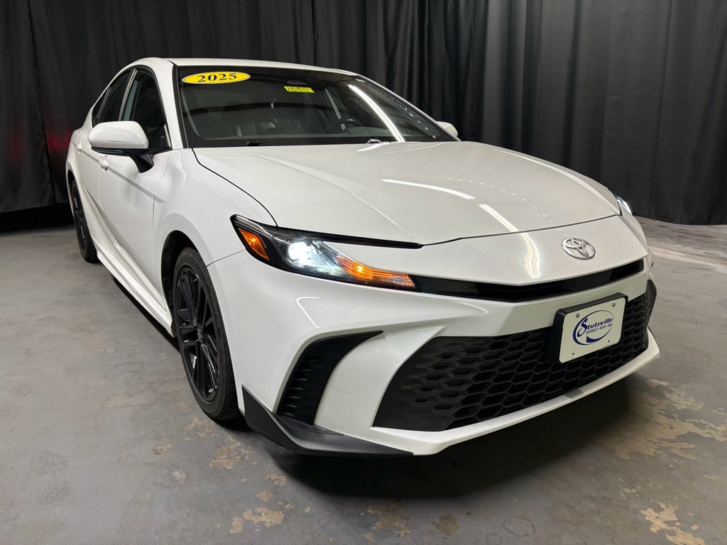 2025 Toyota Camry — rear three-quarter view